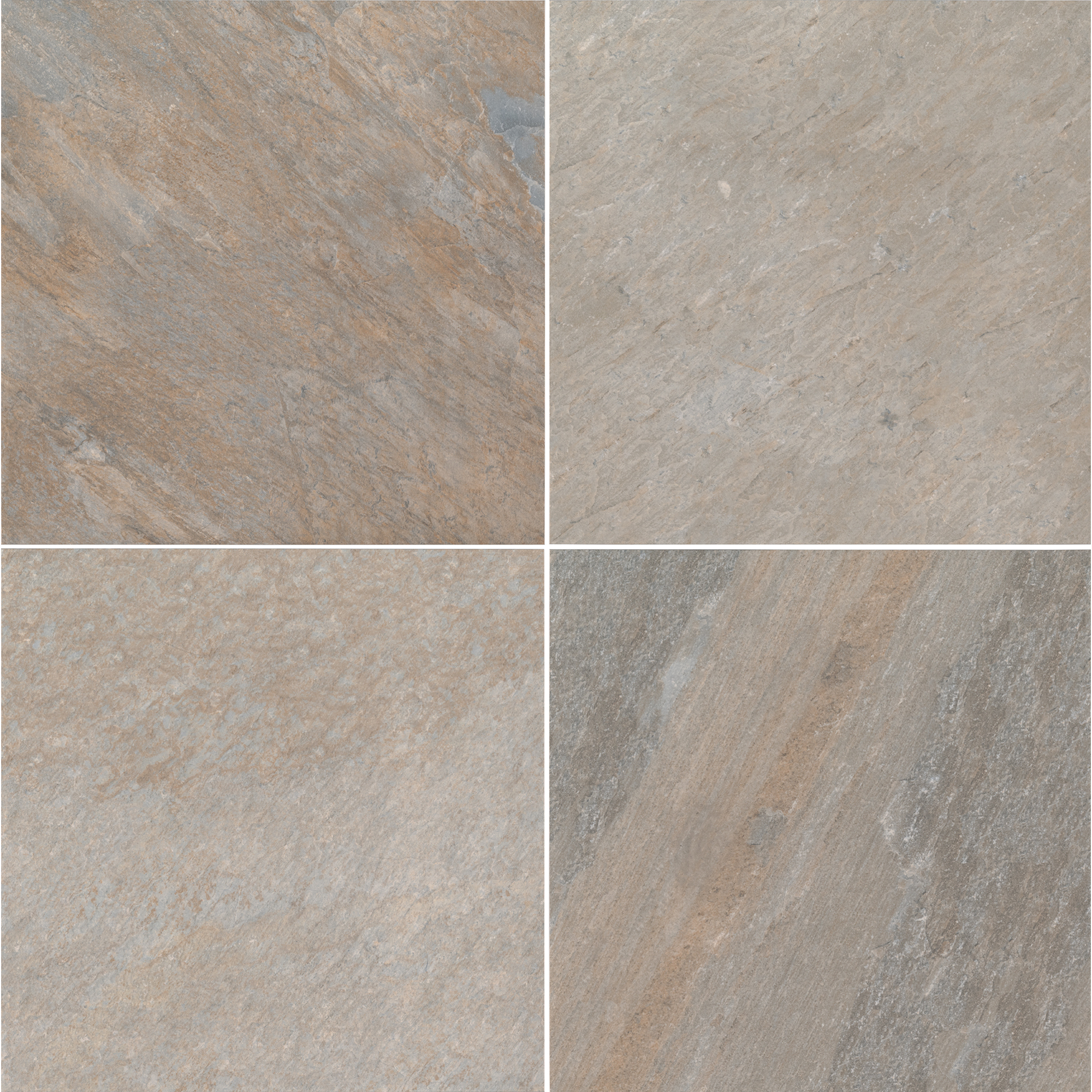 Ackland Desert Ivory Porcelain Paver Tile — 24in. x 24in., Frost and Stain Resistant, High Slip-Resistance, Model# NTE-LSC-051